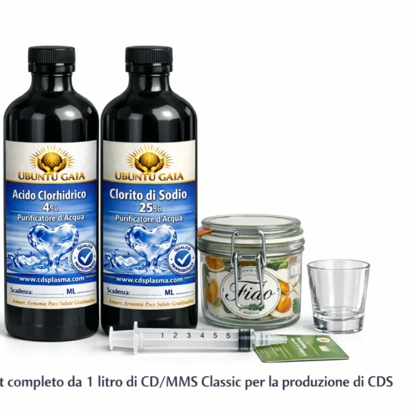 Kit Completo CD/MMS Classic 1 Litro per produzione CDS
