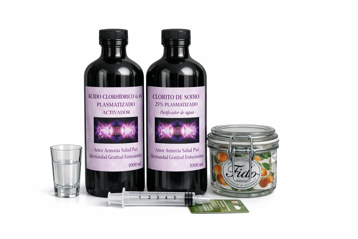 Kit Completo CD Plasma 1 Litro per produzione CDS