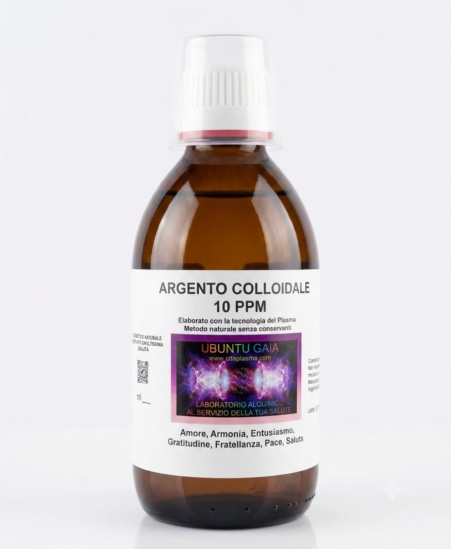 Argento Colloidale Plasma 10 ppm - immagine 2