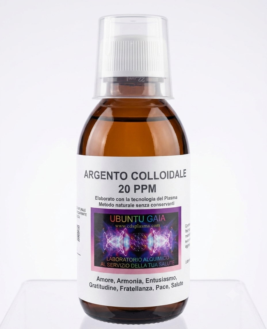 Argento Colloidale Plasma 20 ppm - immagine 2