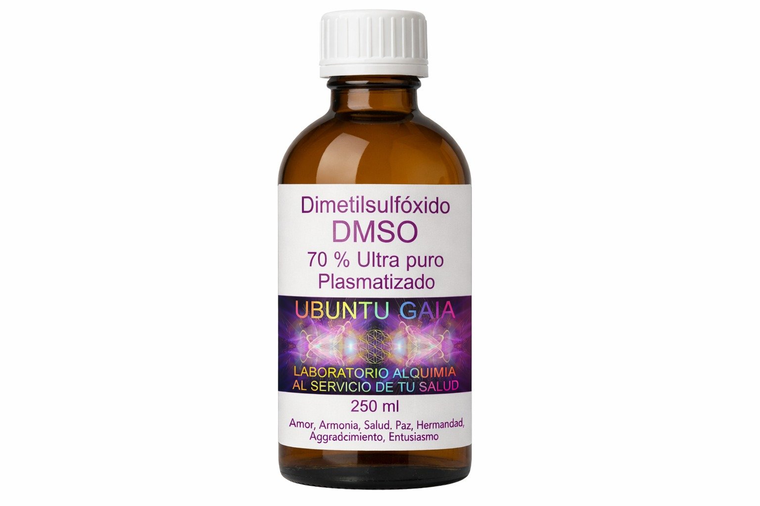 DMSO Plasmatizzato 70% Ultra Puro 250 ml