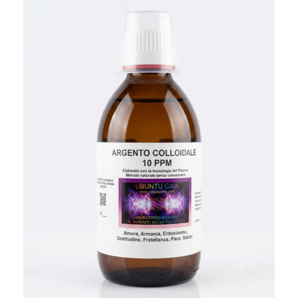 Argento Colloidale Plasma 10 ppm