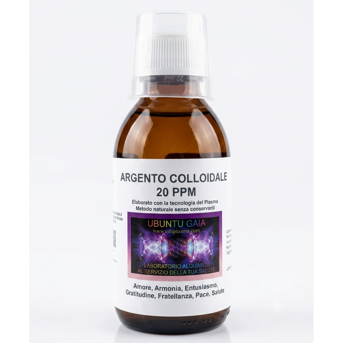 Argento Colloidale Plasma 20 ppm